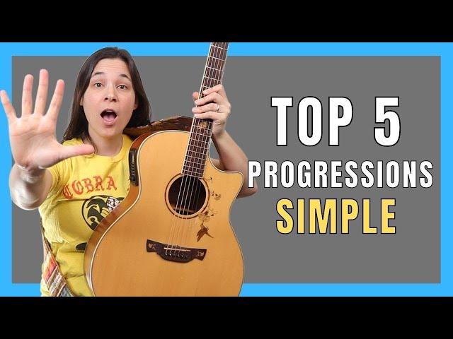 5 MUST KNOW Chord Progressions to Play 1000s of Songs!