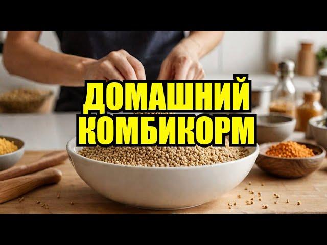 КОМБИКОРМ СВОИМИ РУКАМИ!