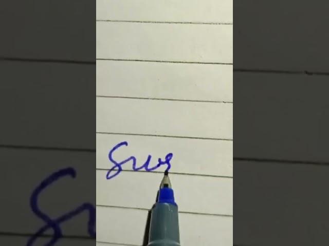 how to improve Surya  cursive writing|easy tips|English handwriting ️