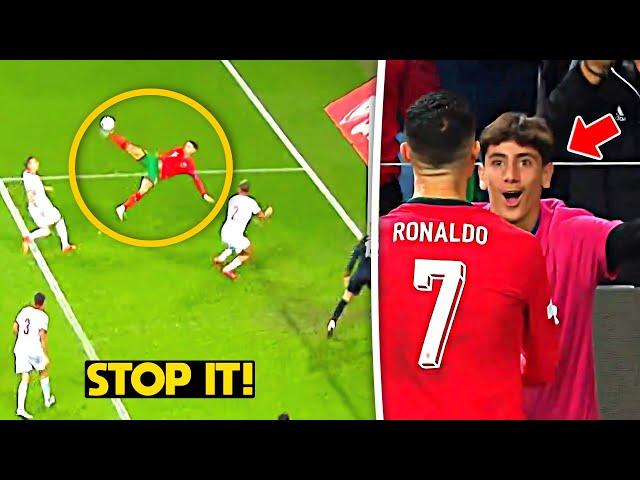 Cristiano Ronaldo Scored BICYCLE KICK Goal at 39 Years Old ️