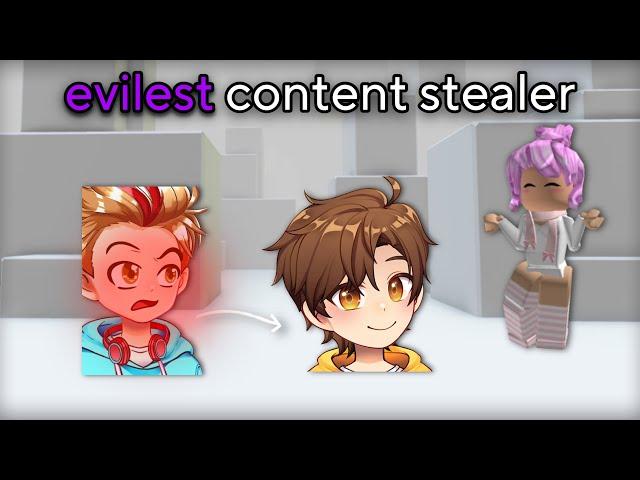 EVIL Roblox YouTubers who STEAL content… (roblox 2025 rant)