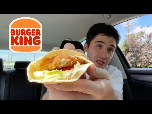 burger king snack wraps are SO GOOD