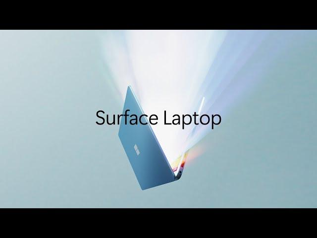 Meet the new Microsoft Surface Laptop