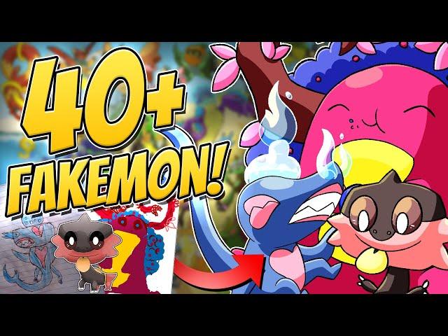 The Spectacular Starter Summer Fakemontage! - 40+ Fakemon!