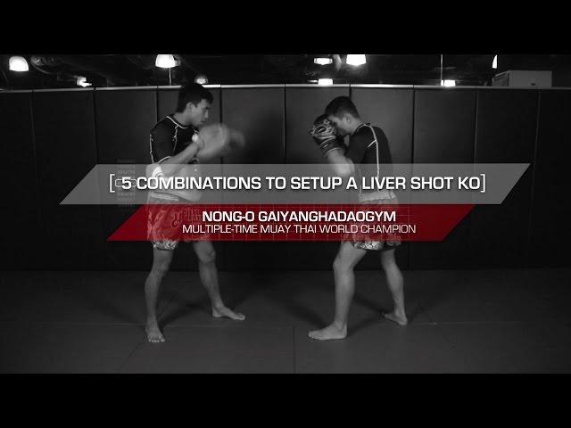 MUAY THAI: 5 Basic Liver Shot KO Combinations | Evolve University