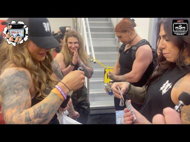 Tattooed Female Bodybuilders Get Some Good Sh*t - 2025 Arnold Classic Expo