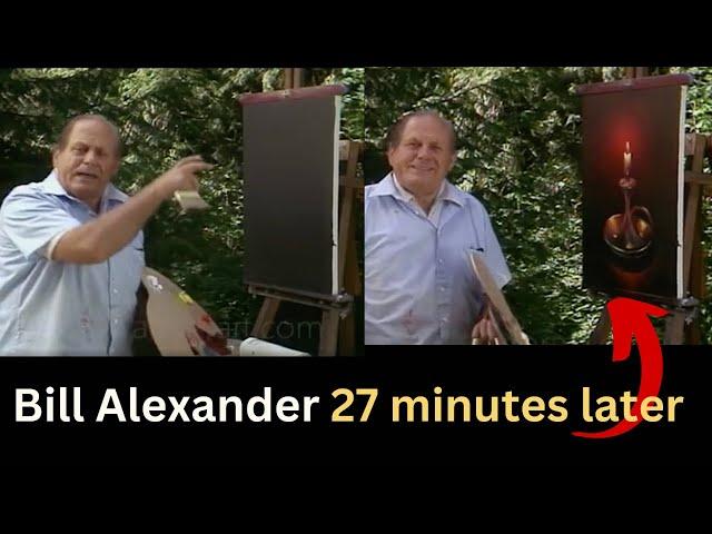 "Bill Alexander's Inspiring Oil Painting Tutorial: Learn to Paint with Expert Guidance