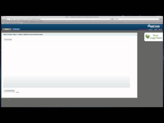 Creating a New Course