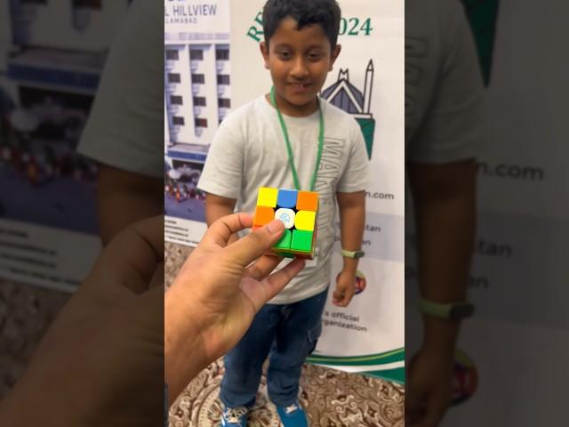 Can He Solve a Rubik’s Cube? @CubingWithHadi