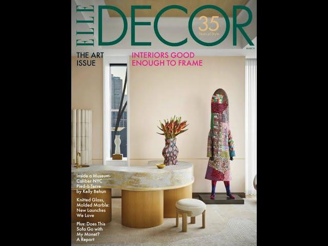 Elle Decor US Magazine March 2024 | #elledecor #decor #decoration