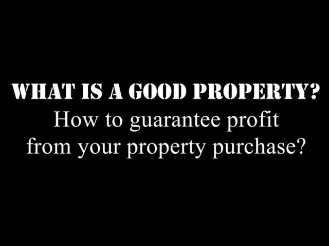 How to choose the most profitable property?