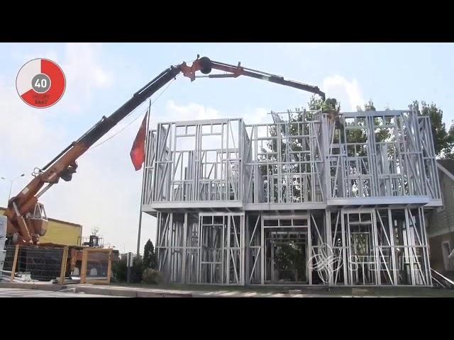 Light Steel Frame House - Time Lapse