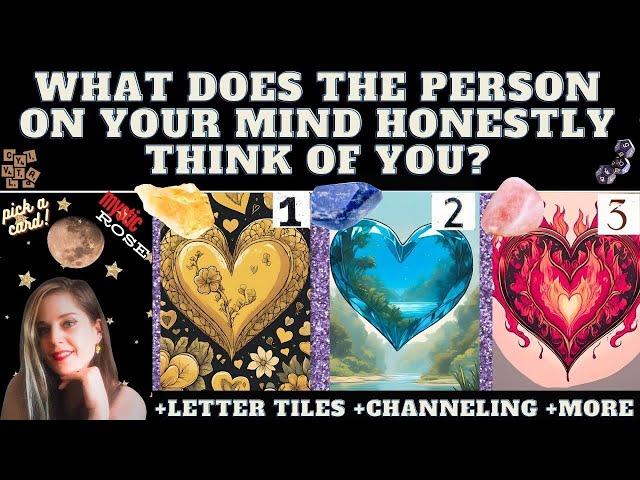 WHAT DOES THE PERSON ON YOUR MIND HONESTLY THINK OF YOU? TAROT PICK A CARD (+details)
