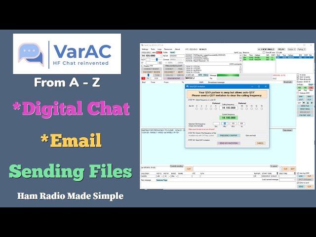 VarAC HF Digital Instructional Video From A - Z