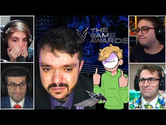 O DESASTRE NO THE GAME AWARDS | YOUTUBERS REAGINDO A GAULES NA PREMIAÇÃO CRIADOR DE CONTEÚDO DO ANO