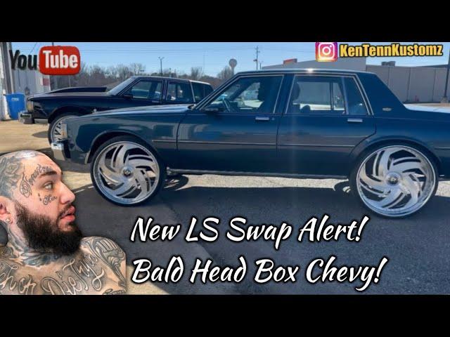 NEW Box Chevy LS Swap! Ken-Tenn Kustomz BoxChevy #LSSwap #Caprice @Swaps-n-Stuff77