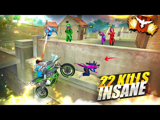 FREEFIRE Solo vs Squad Mp40 + AWM  22 Kills Total - Garena free fire | PK GAMERS #freefire