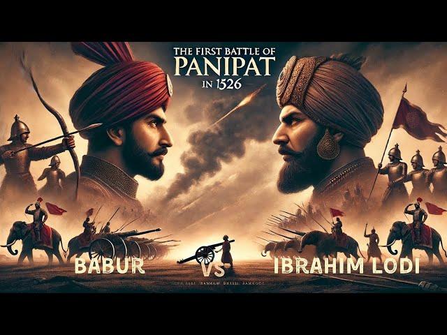 The First Battle of Panipat 1526: Babur vs. Ibrahim Lodi – How the Mughal Rule began in India