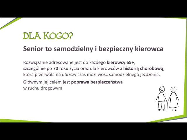 Senior to samodzielny i bezpieczny kierowca