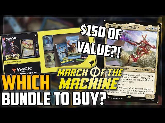 INSANE! New Bundles and Which March of the Machine Commander Precon to Buy! - Magic: The Gathering