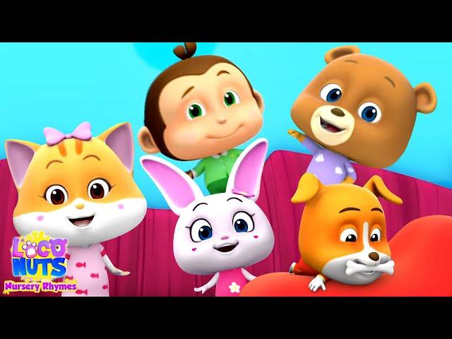 Five Little Babies + More Nursery Rhymes And Cartoon Videos by Loco Nuts Nursery Rhymes