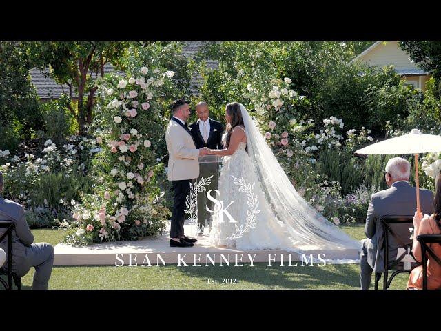 Napa Valley Luxury Wedding Highlight at Solage | Sean Kenney Films