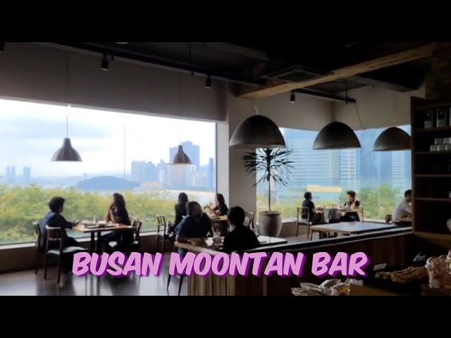 Busan beautiful scenery  Brunch cafe "Moontan Bar"부산 뷰좋은 달맞이길 카페