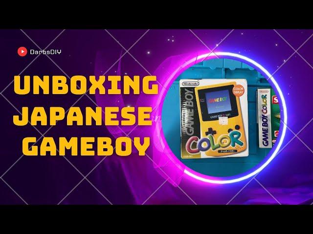 Gameboy Colour Unboxing. What do we get inside?