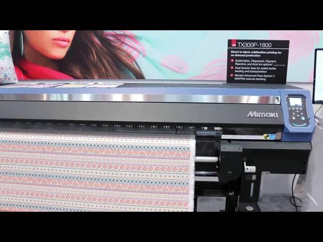 Mimaki TX300P-1800 Direct-to-Fabric Textile Printer