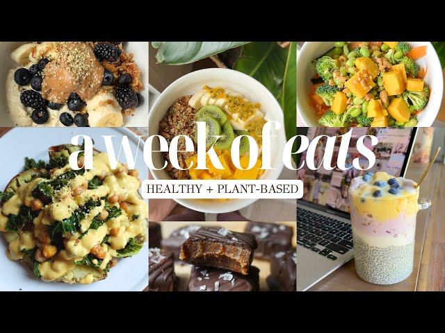 WHAT I EAT IN A WEEK | plant-based, simple & easy recipes