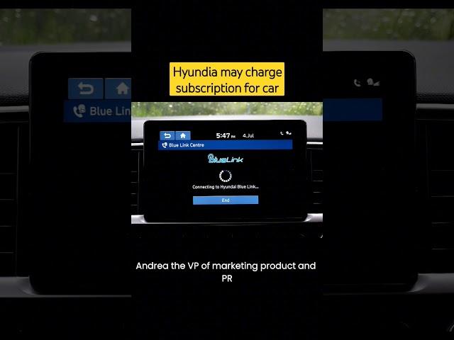 Hyundai Considers In-Car Subscription Fees | Future Connectivity Trends