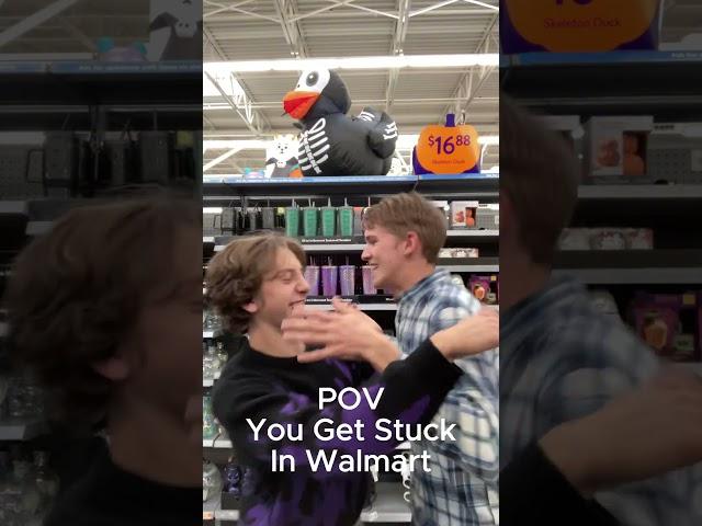 POV You Get Stuck In Walmart#shorts #funny