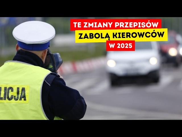 To będzie rewolucja w przepisach dla kierowców w 2025 roku