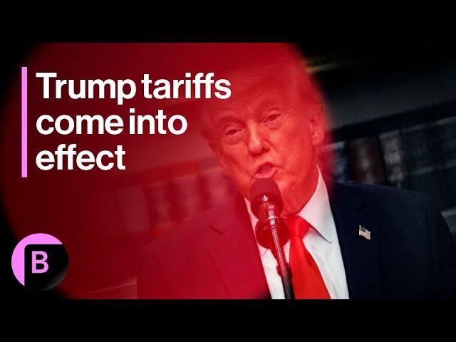 Trump Tariffs on Canada, Mexico, China Come Into Effect