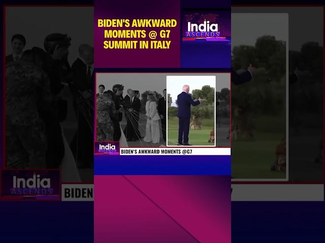 Joe Biden Funny Moments | Biden's Awkward Moments @G7 | NDTV World | India Ascends