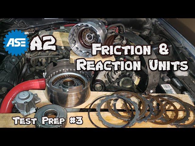 ASE A2 Test Prep #3 - Friction and Reaction Units