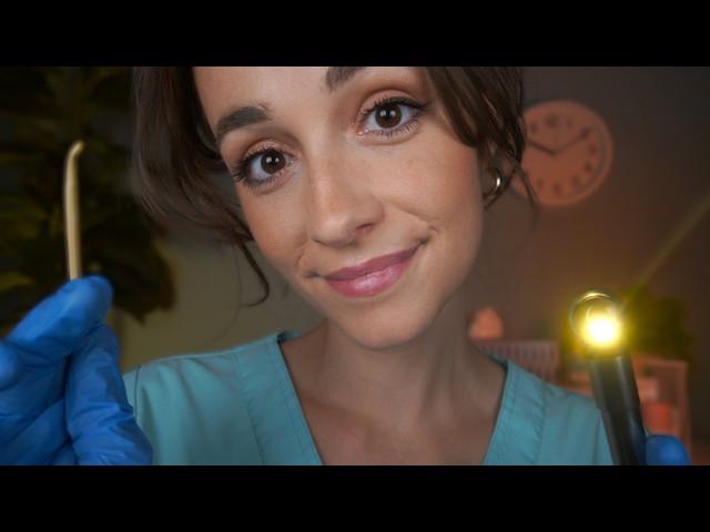 ASMR Roleplay | Dermatologist Skin Exam 🩺 (layered sounds)