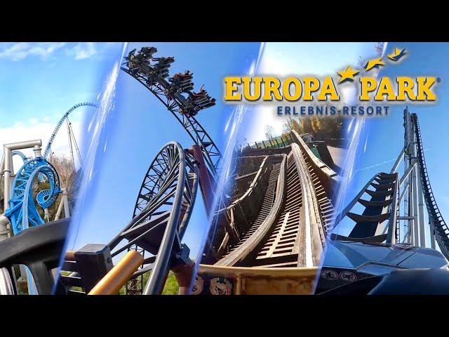 All Roller Coasters at Europa Park 2024