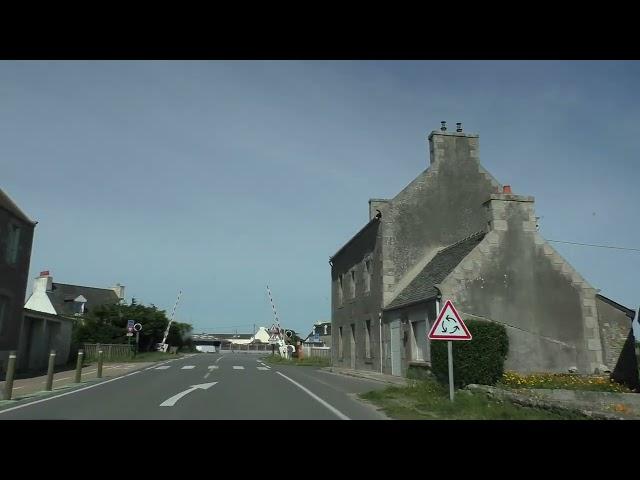 Driving On The D769 Between 29250 Saint Pol de Léon & 29680 Roscoff, Finistère, Brittany, France