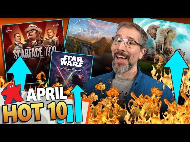 Top 10 Hottest Board Games of the Month, & WHY!