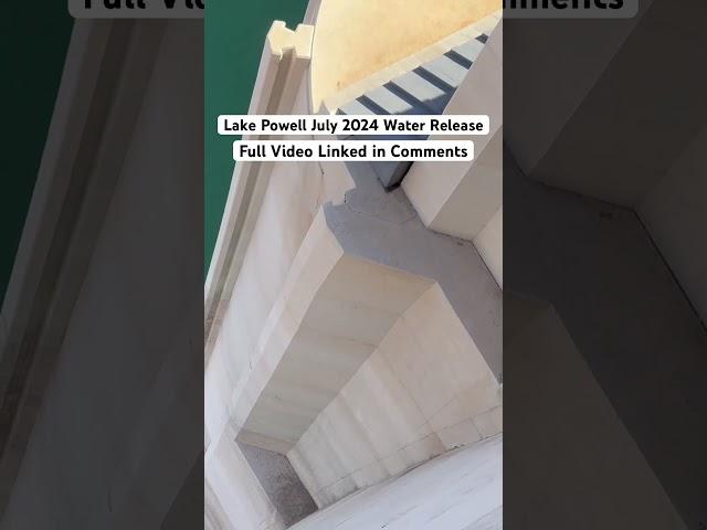 The NEW Cool Flow Experiment. #dam #lakepowell #coloradoriver #grandcanyon #water #lakemead #update