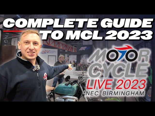 COMPLETE TOUR -- NEW BIKES -- EVERY HALL -- Motorcycle Live 2023