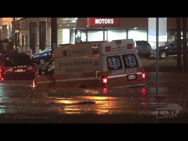 10-07-2021 Pelham, AL Flash Flood Emergency - Ambulance Washed on US31 - Hundreds of Stranded Cars