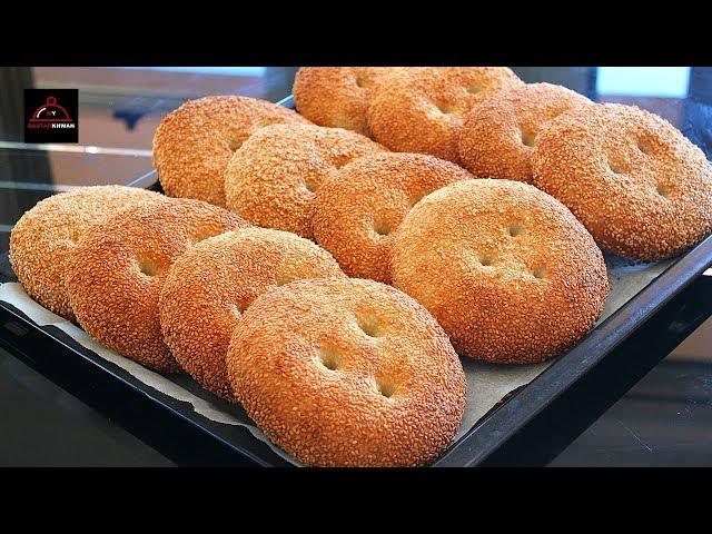 Sesame seeds Bread - Without Eggs and Oil - نان کنجدی آسان بدون روغن و تخم مرغ