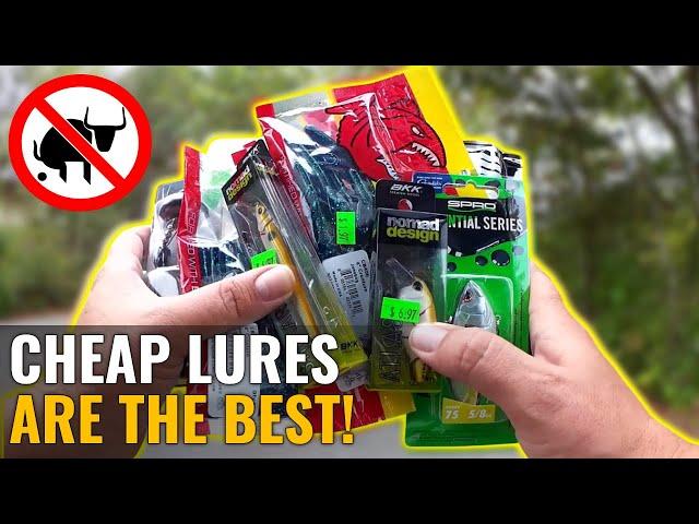 Cheap Bass Fishing Lures ANYONE Can Afford! Realistic Fishing Haul