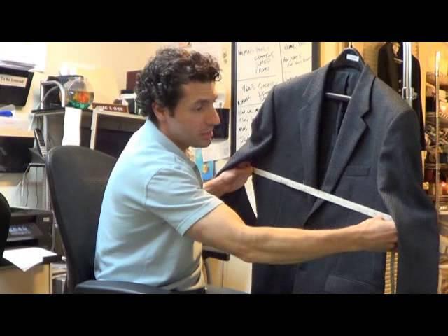 ClosetM's How We Measure Blazers and Suit Jackets