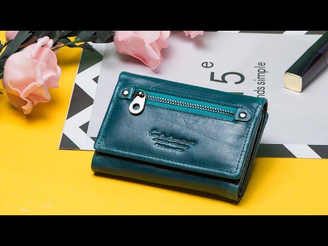 5 лучших женских кожаных кошельков 2021/best womens leather wallets с AliExpress