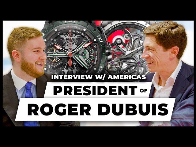 Talking The Past, Present & Future Of Roger Dubuis