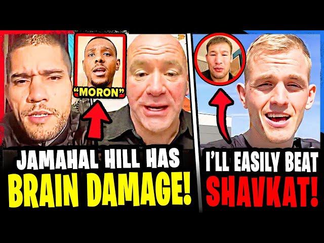 Alex Pereira FIRES BACK at Jamahal Hill + Hill RESPONDS! Ian Garry SENDS A WARNING to Shavkat!