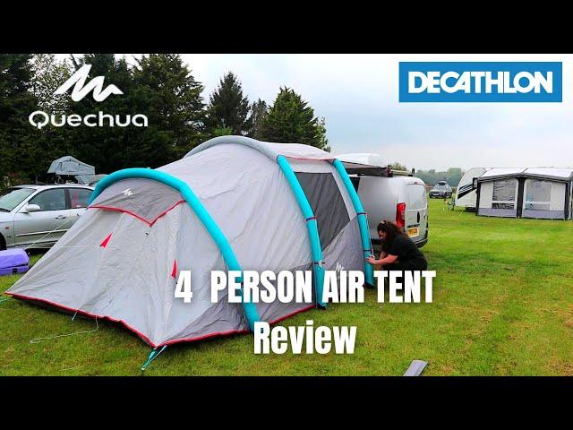 Quechua Air Seconds 4.1 - 4 Person Tent | Setting Up and Packing Away.